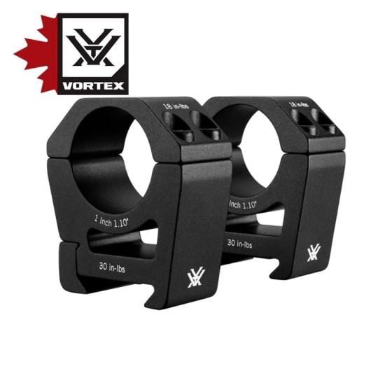 Vortex Sport 1" High 1.10" Riflescope Rings