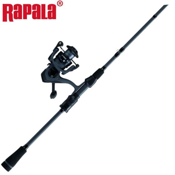 Rapala Void 6'6" Medium 2-Piece Spinning Combo
