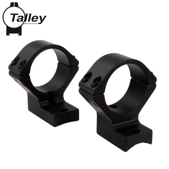 Talley Weatherby Mark V Scope Mount 6 Lug Non-Magnum 30 mm Low Black Anodized