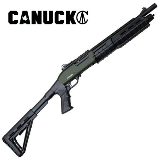 Fusil Canuck Commander Distressed Olive 12 GA 3" 14"