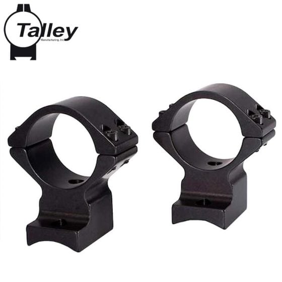 Talley Sako A7 1'' Extra-Low Scope Rings Black Anodized
