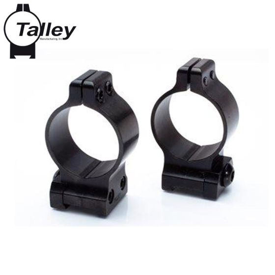 Anneaux De Lunette Talley Screw Lock Détachable 1'' Bas Noir Mat