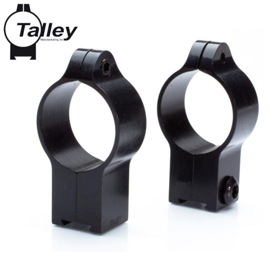 Anneaux pour lunette Talley Sako Quad 1'' Haut Noir