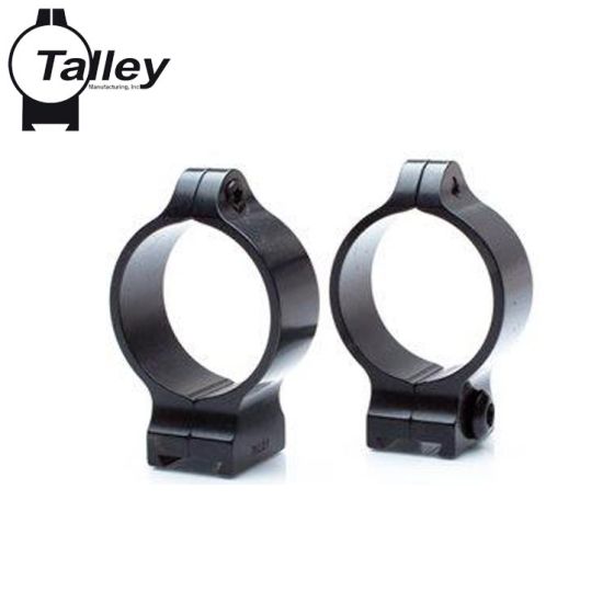 Talley Fixed Scope Ring System 30mm High Satin