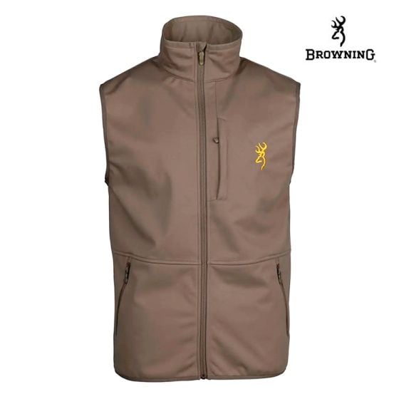 Browning Soft Shell Major Brown Men's Vest