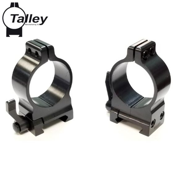 Talley Quick Detachable Picatinny Scope Rings 30mm Low