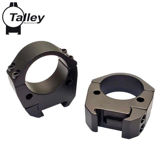 Talley Modern Sporting 30mm Medium Scope Rings Black
