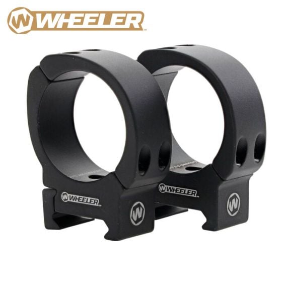 Anneaux De Lunette Wheeler Sporter Bi-Weaver Style Pic 34mm Moyen