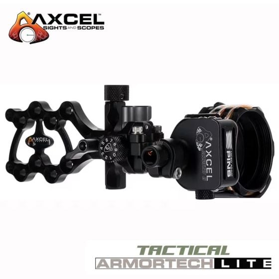 AXCEL ArmorTech Lite 4 Pin .019 Black Bow Sight
