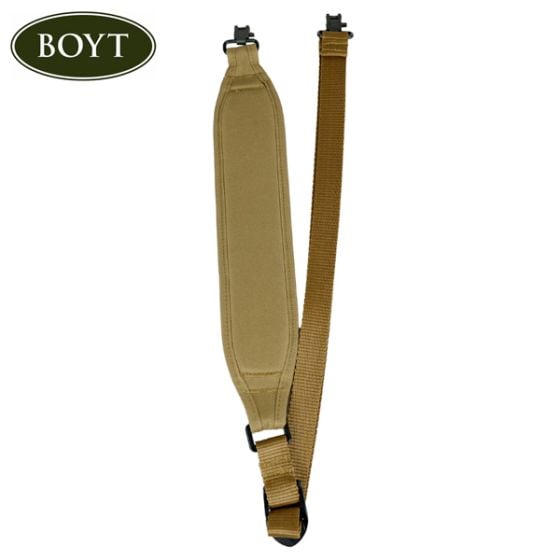 Boyt Harness Padded Adjustable Super Sling With 1.25" Wire Formed Swivels