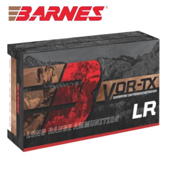 Barnes VOR-TX LR 300 PRC 208 gr LRX Boat Tail Ammunition 20/Box
