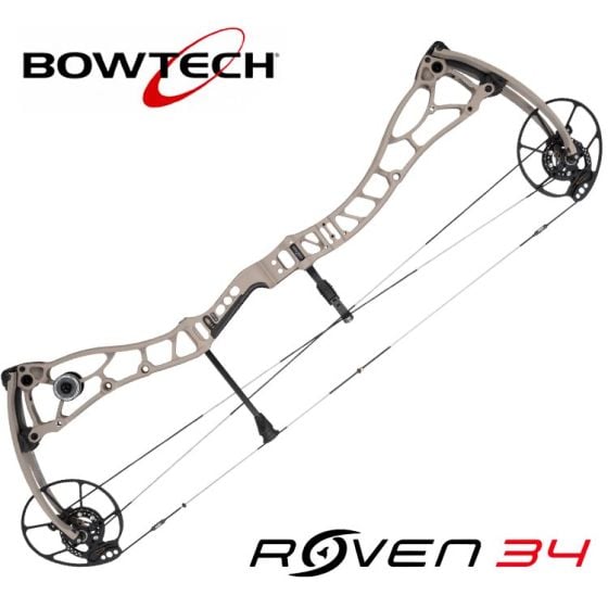 Bowtech Proven 34 SD RH 60# Sandstone Compound Bow