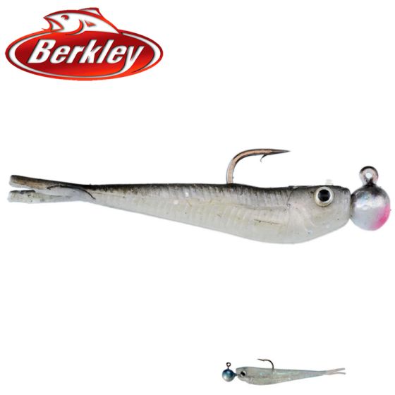 Leurre Minnow Souple Berkley PowerBait Power Minnow 3" 1/8 oz 8/pqt