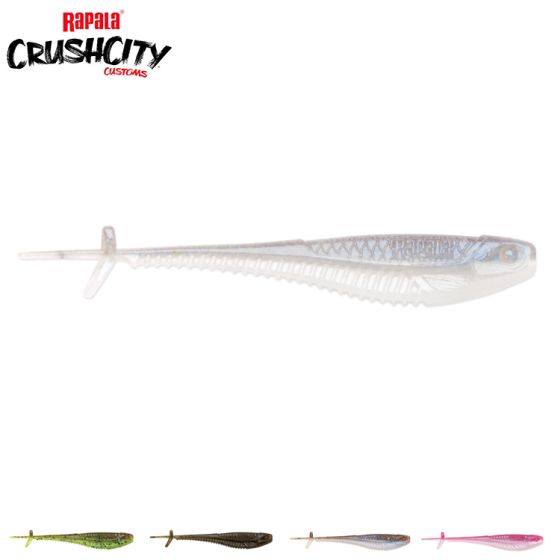 Rapala The Mooch Minnow 4 1/2'' Soft Bait 5/Pack