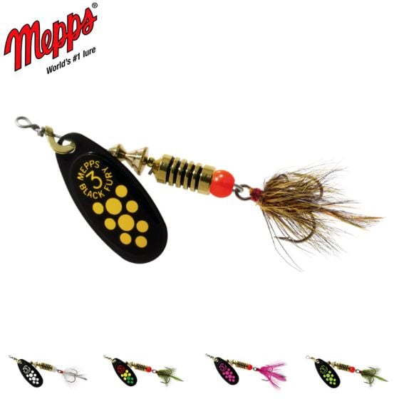Storm Black Fury Dressed 1/8 oz Lure