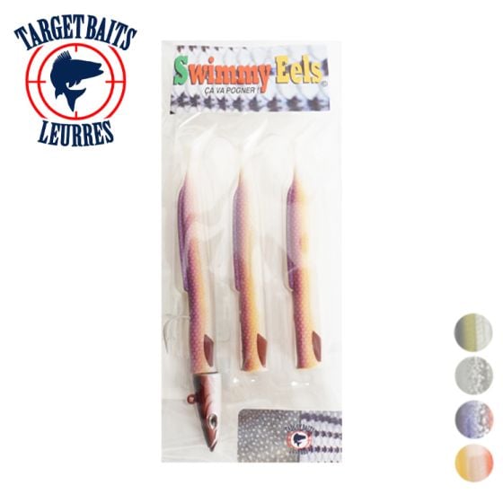 Target Baits Swimmy Eel 5" Lure 3/Pack