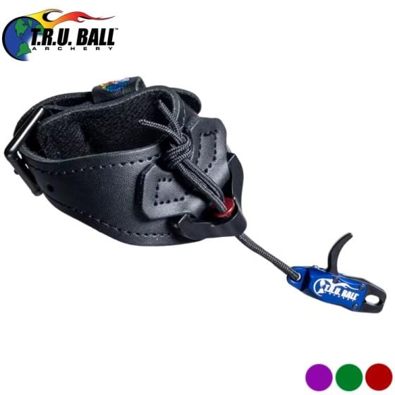 Déclencheur d’archerie en cuir à boucle T.R.U. Ball Shooter Jr