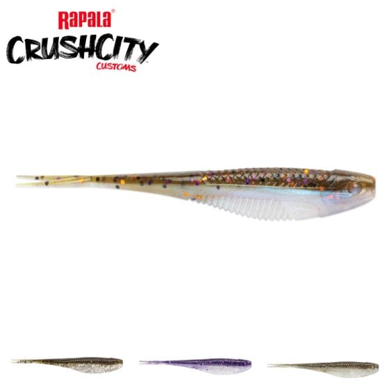 Rapala CrushCity The Jerk 3-3/4" Lure 7/Pack