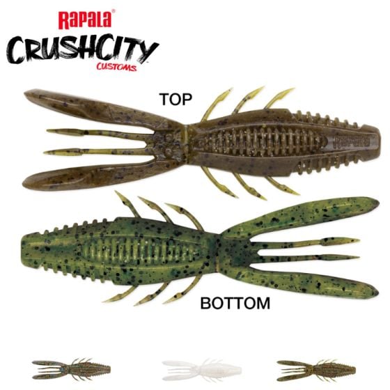 Rapala CrushCity Bronco Bug 4" Lure 6/Pack