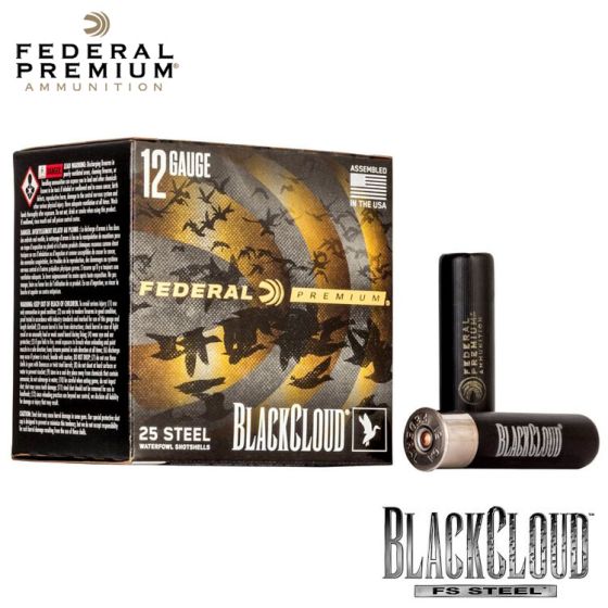 Munitions Federal Black Cloud FS Steel 12 ga 3.5'' BB