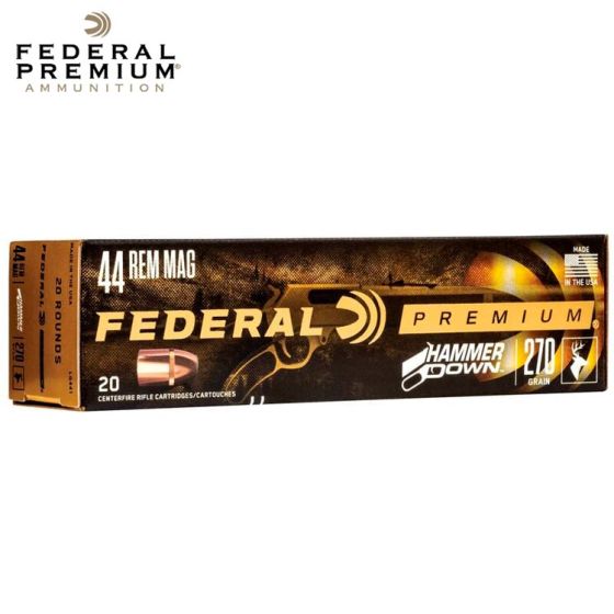 Federal HammerDown 44 Rem Magnum 270 gr BSP Ammunition