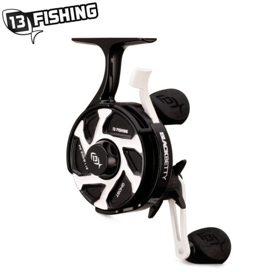 13 Fishing FreeFall Ghost Aluminum Ice Reel