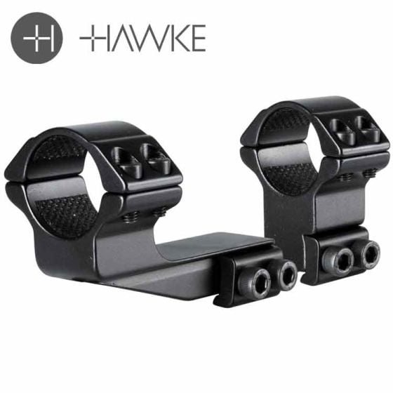 Hawke 50mm Extension Ring 1" 2 Piece 9-11mm High Scope Rings