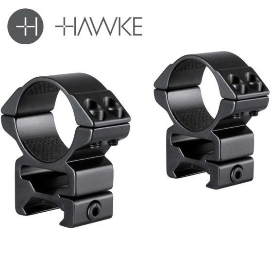 Hawke Match 30mm Weaver High Scope Rings