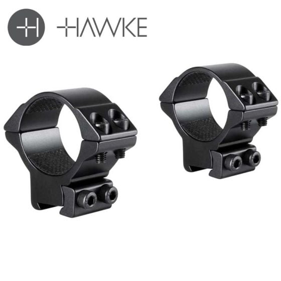 Hawke 30mm Medium 9-11mm Dovetail Scope Rings 2 Piece