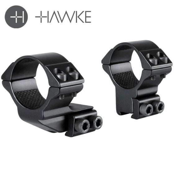 Hawke 30mm High 9-11mm Extension Scope Rings 2 Piece