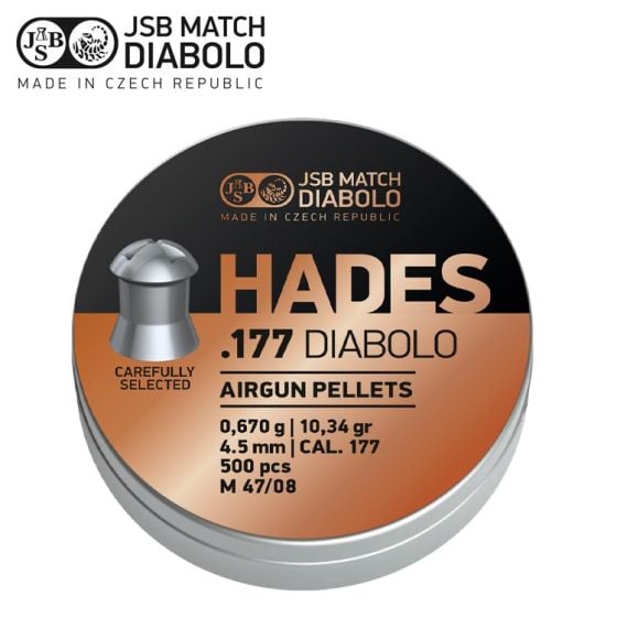 JSB Hades .177 10.34 gr Airgun Pellets