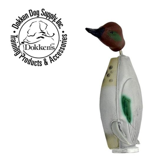 Dokken's Small Deadfowl Green-Wing Teal LD-200 for Launchers Trainer Duck