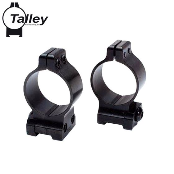 Talley Screw Lock Detachable 1" Medium Scope Rings Matte