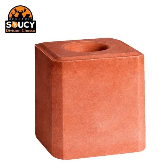 Bloc De Sel Meunerie Soucy Rouge Iodé 20 kg