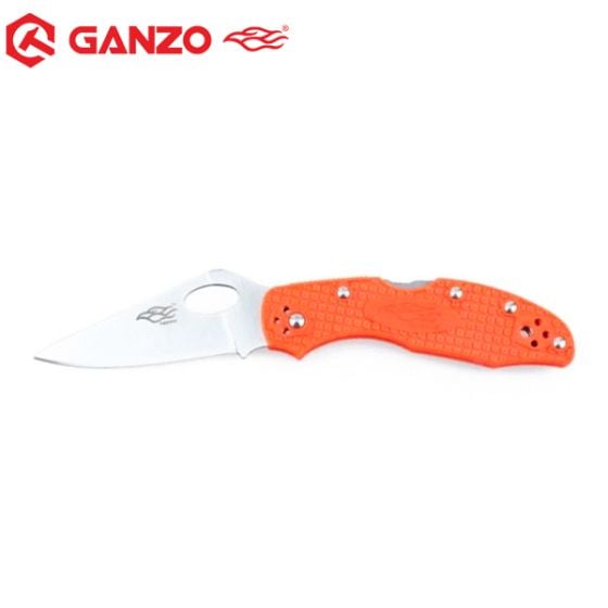Couteau Pliant Ganzo Firebird F759M Orange à Verrou Arrière Avec Manche FRN