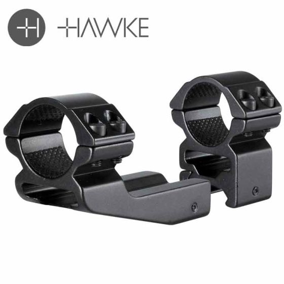 Anneaux Hawke 25,4 mm Haut Weaver Extension 50 mm