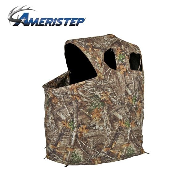 Deluxe Turkey Decoy RPNB Hunting Blind, Lightweight 1-Person