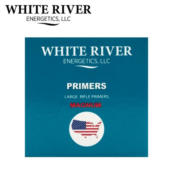 Amorces Large Rifle Magnum White River Energetics 100/pqt