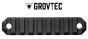 Rail Picatinny KeyMod GrovTec 3.8" 9 slots