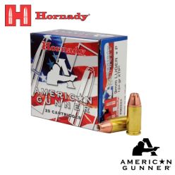 Hornady American Gunner 9mm Luger +P 124 gr XTP 25/Box Ammunition