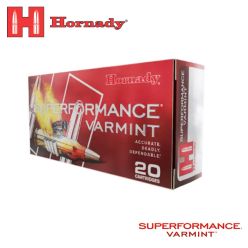 Hornady Superformance Varmint 223 WSSM 55 GR V-MAX 20/Box