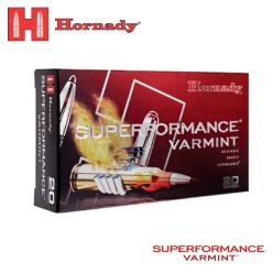 Munitions Hornady Superformance Varmint 17 Hornet 20 gr V-MAX 25/boîte
