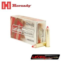 Munitions Hornady LEVERevolution 45-70 Government 325 gr FTX 20/boîte