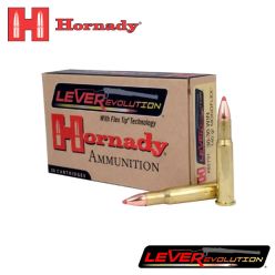 Hornady LEVERevolution 30-30 Win 140 gr MonoFlex 20/Box Ammunition