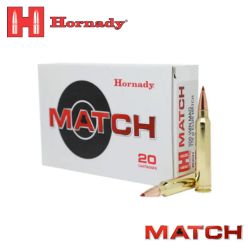 Munitions Hornady Match 300 Win Mag 178 gr ELD Match 20/boîte