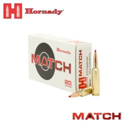 Hornady Match 6.5 Creedmoor 120 gr ELD Match 20/Box Ammunition