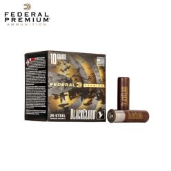 Munitions Federal Black Cloud FS Steel 10 ga 3.5'' 1 5/8 oz #2 acier 25/pqt