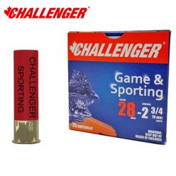 Challenger Game Sporting 28 ga 2.75'' 3/4 oz #7.5 25/Box Ammunition — Londero Sports