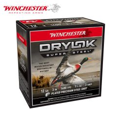 Munitions Winchester DryLok Super Steel 12 ga 3" 1 1/4 oz #3