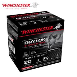 Munitions Winchester DryLok Super Steel 20 ga 3" 1 oz #4